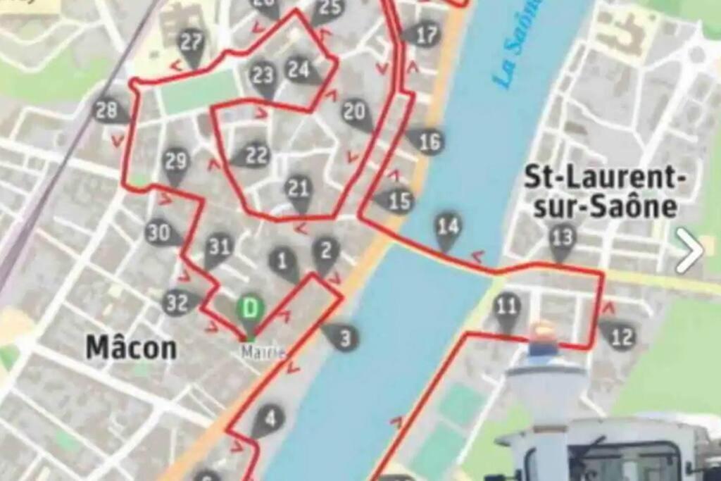 Detente Centre Historique De Macon Avec Spa Et Cine Luaran gambar